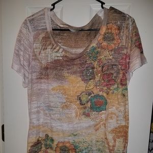 Maurices thin summer short sleeve top